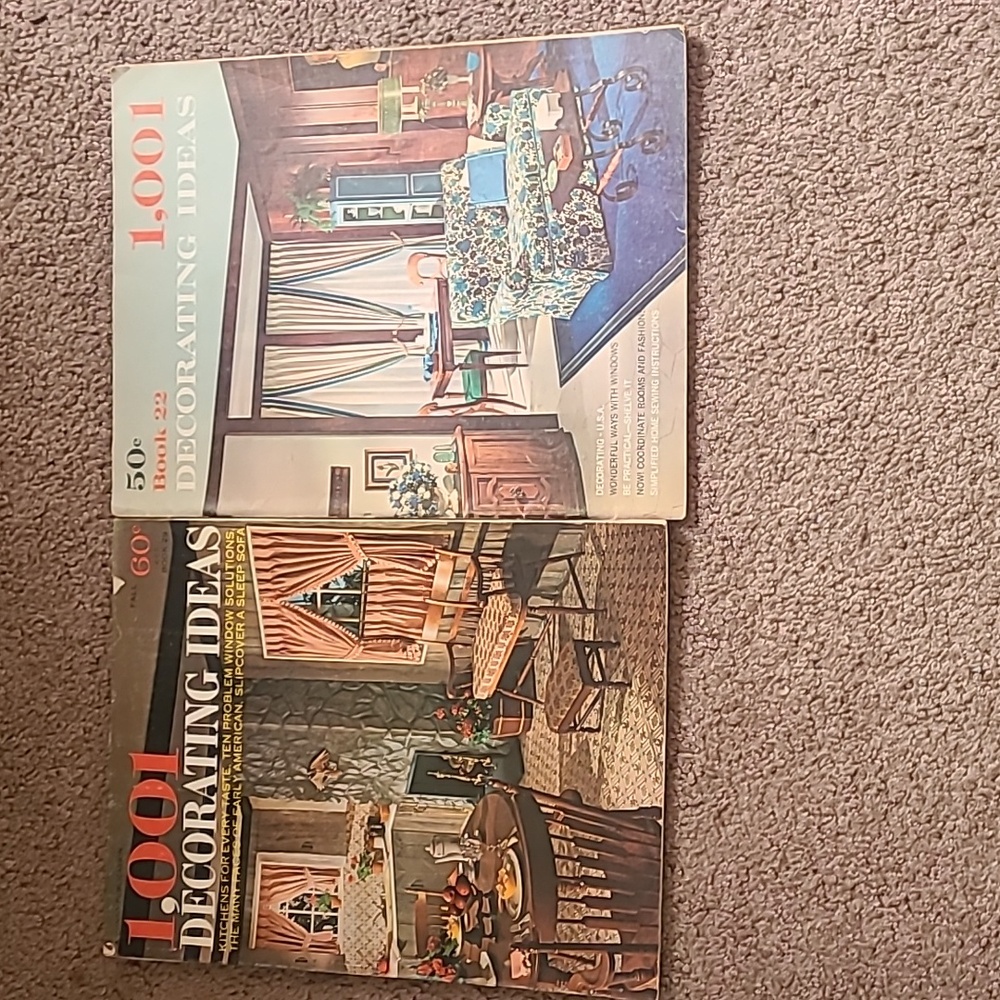 Vintage Home Decorating Book Set-1969